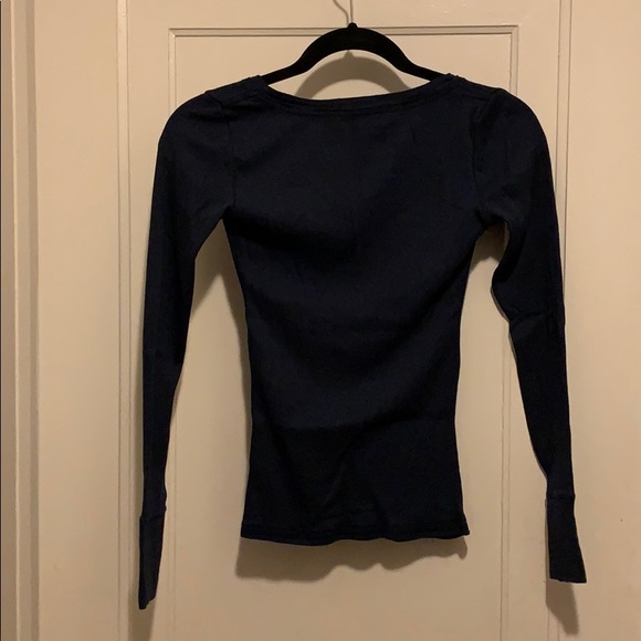 Long Sleeve V- Neck Aeropostale Shirt - Picture 4 of 4